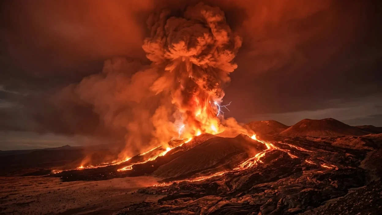 volcano symbolism